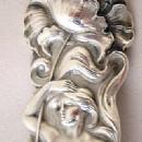 Raphael Alvin Berry Spoon Poppy figural woman Sterling
