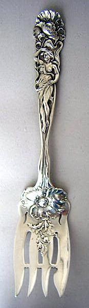 Raphael Alvin Meat Fork Poppy figural woman