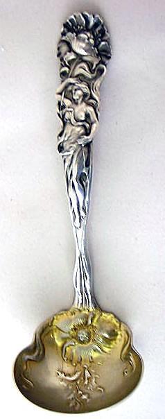 Raphael Alvin Cream Ladle Poppy figural woman