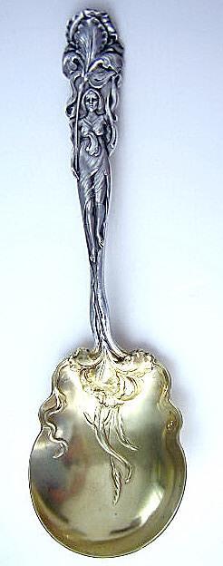 Raphael Alvin Large Berry Spoon Iris Sterling