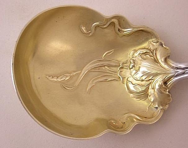 Raphael Alvin Large Berry Spoon Iris Sterling