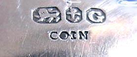 Master Salts GORHAM COIN silver