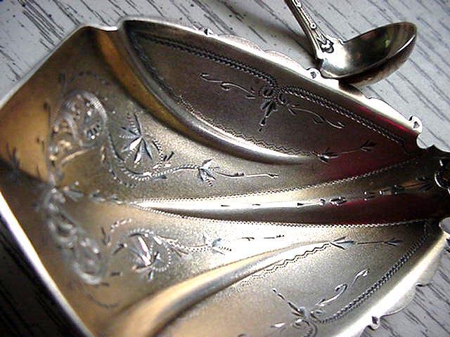 Cupid Albert Coles Berry Spoon sterling