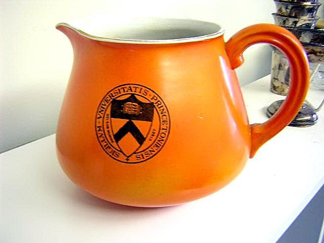 Princeton Pitcher Princeton logo and Flag