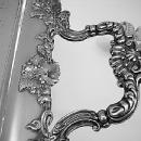 Tray large Gorham Silverplated with grapes and leaves