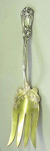 IRIS Durgin - meat fork large sterling gw