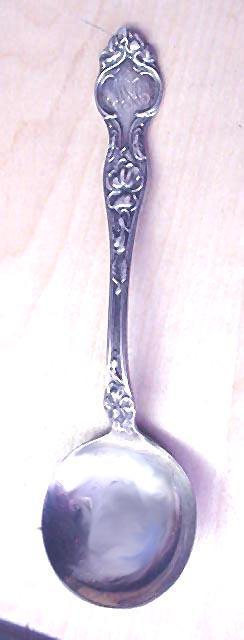VIOLET Wallace Boullion spoon sterling