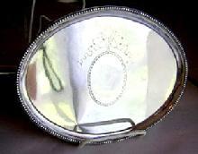 Tray for Teapot Joseph Herlot 1784 London