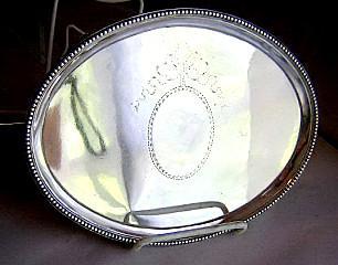 Tray for Teapot Joseph Herlot 1784 London