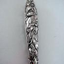 Orange Knife oranges and leaves motif Gorham sterling silver