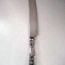 Orange Knife oranges and leaves motif Gorham sterling silver