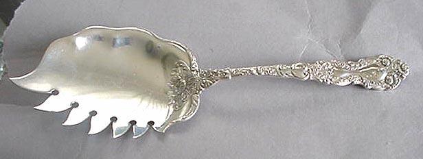 Imperial Chrysanthemum Gorham Macaroni server