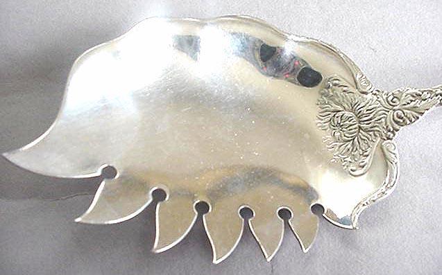 Imperial Chrysanthemum Gorham Macaroni server