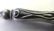 George VI Frank Smith Lettuce Fork sterling