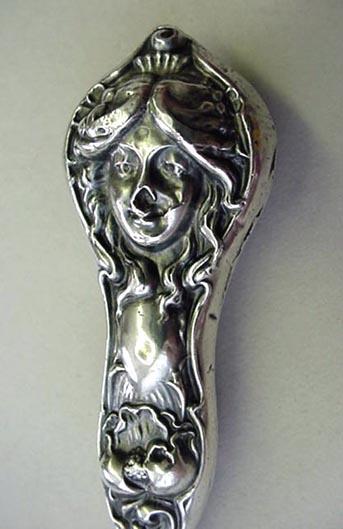 George VI Frank Smith Lettuce Fork sterling