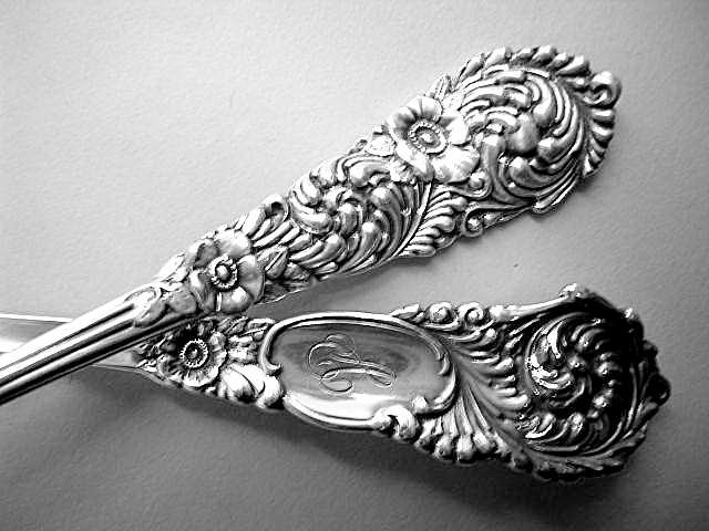 Trajan Berry Spoon Reed & Barton Sterling