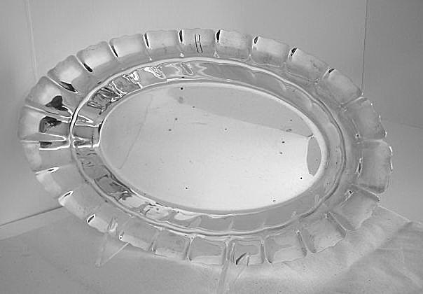 Bread Tray with Handle Sterling silver