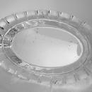 Bread Tray with Handle Sterling silver