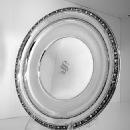 Fruit & Flowers Border Tray International Sterling Silver