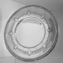 Gadroon & Pierced Border Tray Mt. Washington s