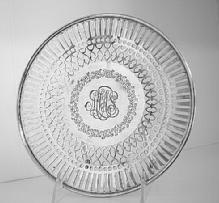 Pierced Border Tray Sterling Silver