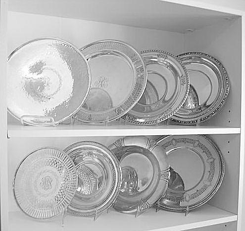Pierced Border Tray Sterling Silver