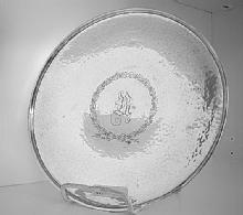 Hand Hammered Tray Deco Gorham Sterling Silver
