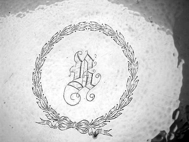 Hand Hammered Tray Deco Gorham Sterling Silver