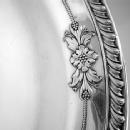 Gadroon & Flowers Border Tray Wallace Sterling