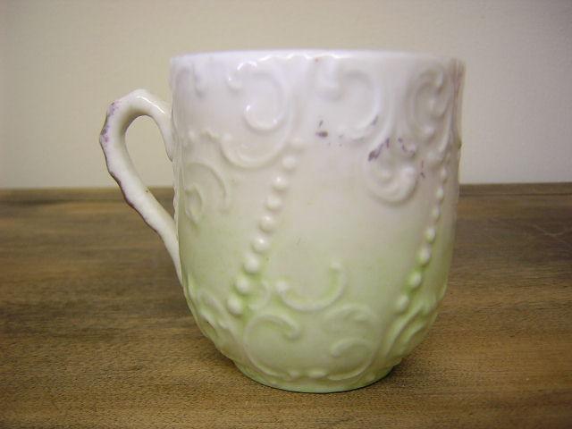 Creamer Limoges T & V porcelain blue and white