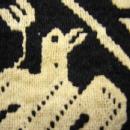 Handbag ,early Jaquard coverlet ,eagle motif