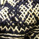 Handbag ,early Jaquard coverlet ,eagle motif