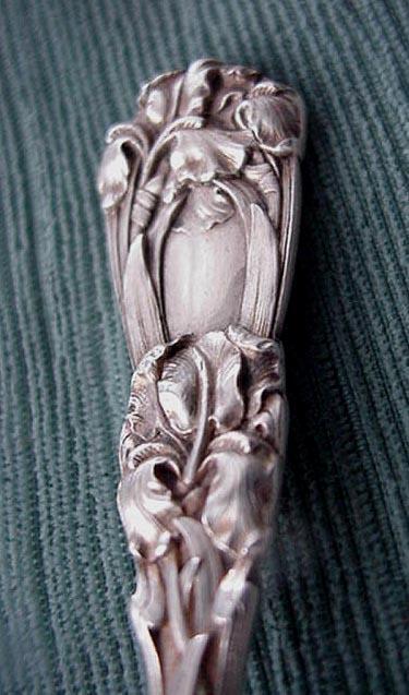 Iris Durgin Preserve Spoon gold washed sterling