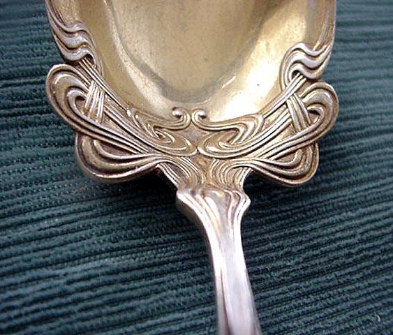 Iris Durgin Preserve Spoon gold washed sterling