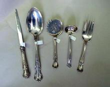 Cambridge Meat Fork Small Gorham Sterling