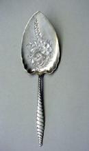 Oval Twist Whiting Pie Pastry Server Sterling