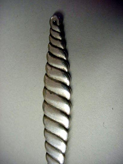 Oval Twist Whiting Pie Pastry Server Sterling