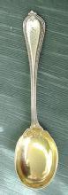 OLD NEWBURY Towle Sugar Spoon gold wash sterling