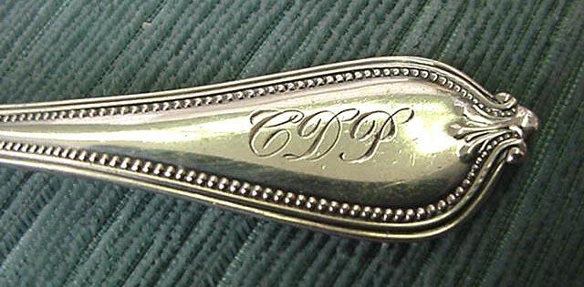 OLD NEWBURY Towle Sugar Spoon gold wash sterling