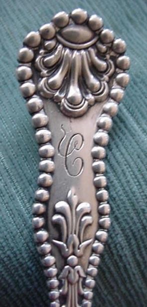 Charles II D & H Sugar Sifter beaded pattern