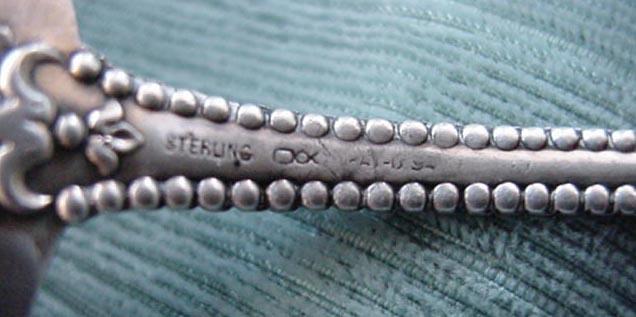 Charles II D & H Sugar Sifter beaded pattern