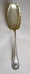 Bead large Berry Spoon Whiting Sterling Silver