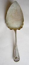 Bead Whiting Pie Server Sterling Silver