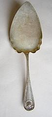 Bead Whiting Pie Server Sterling Silver