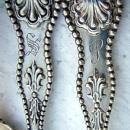 Charles II 6 Ice Cream Spoons D & H sterling