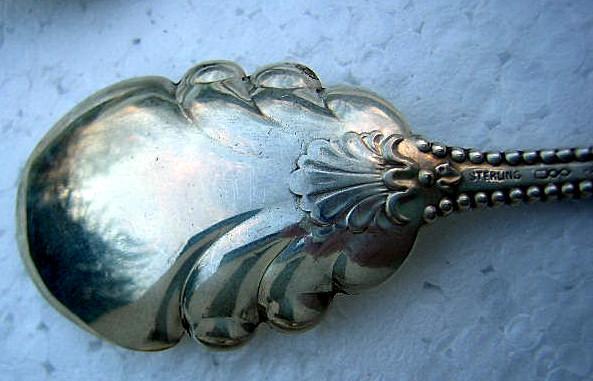 Charles II 6 Ice Cream Spoons D & H sterling