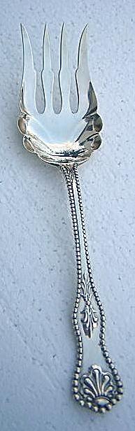 Charles II Meat Fork D & H Kings Beaded