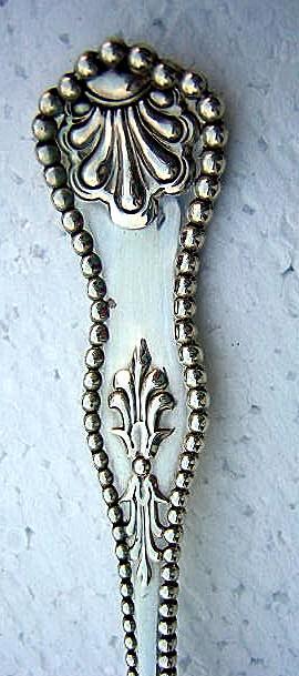 Charles II Meat Fork D & H Kings Beaded