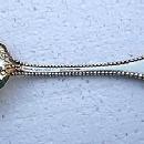 Charles II Meat Fork D & H Kings Beaded