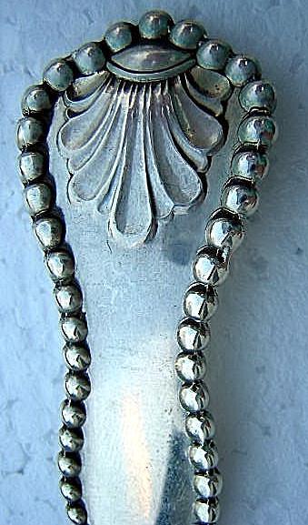 Charles II Meat Fork D & H Kings Beaded